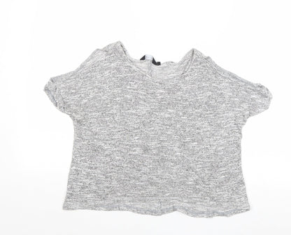 Womens UK Size 8 New Look Grey Pullover Jumper