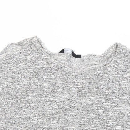 Womens UK Size 8 New Look Grey Pullover Jumper