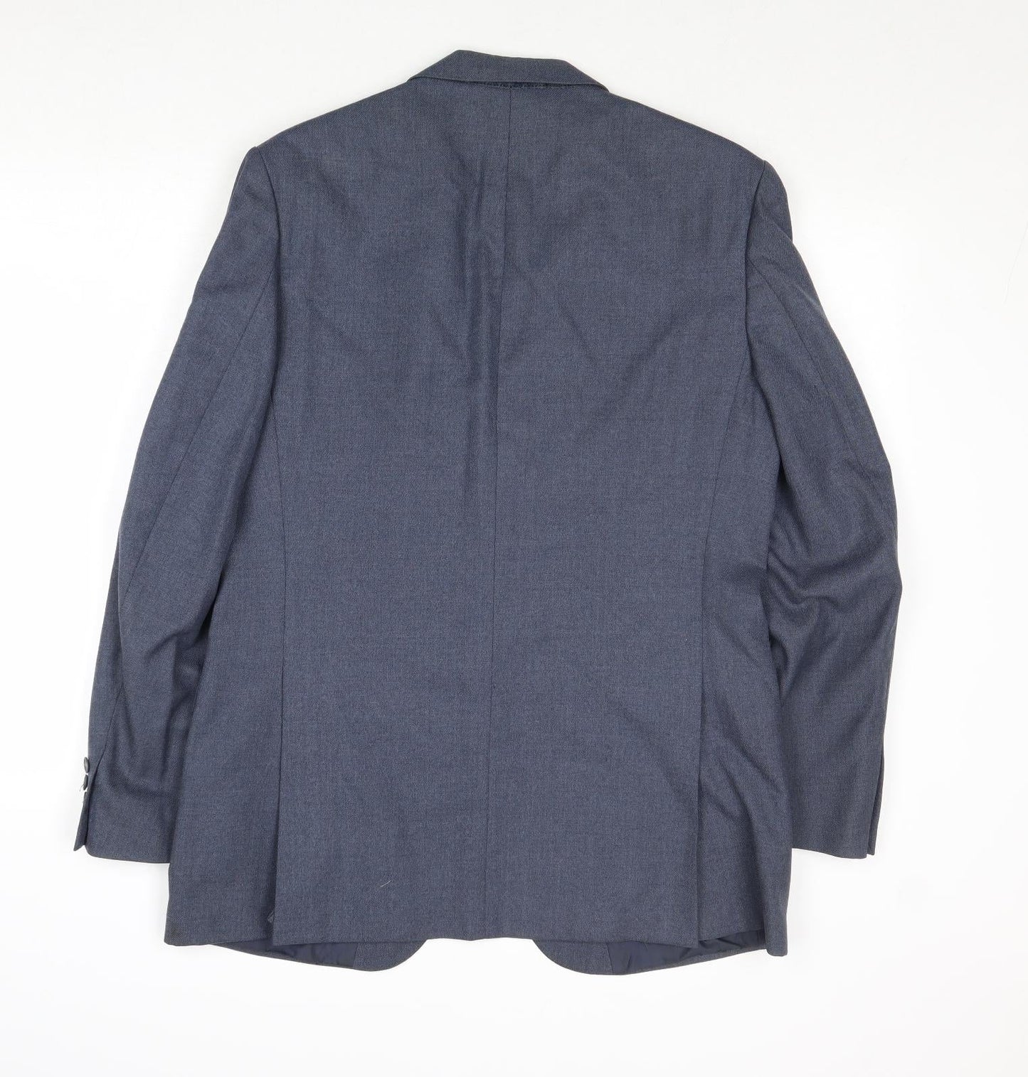Mens UK Size 40 St Michael Regular Blue Suit Jacket