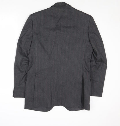 Mens UK Size 38 The Label Regular Grey Suit Jacket