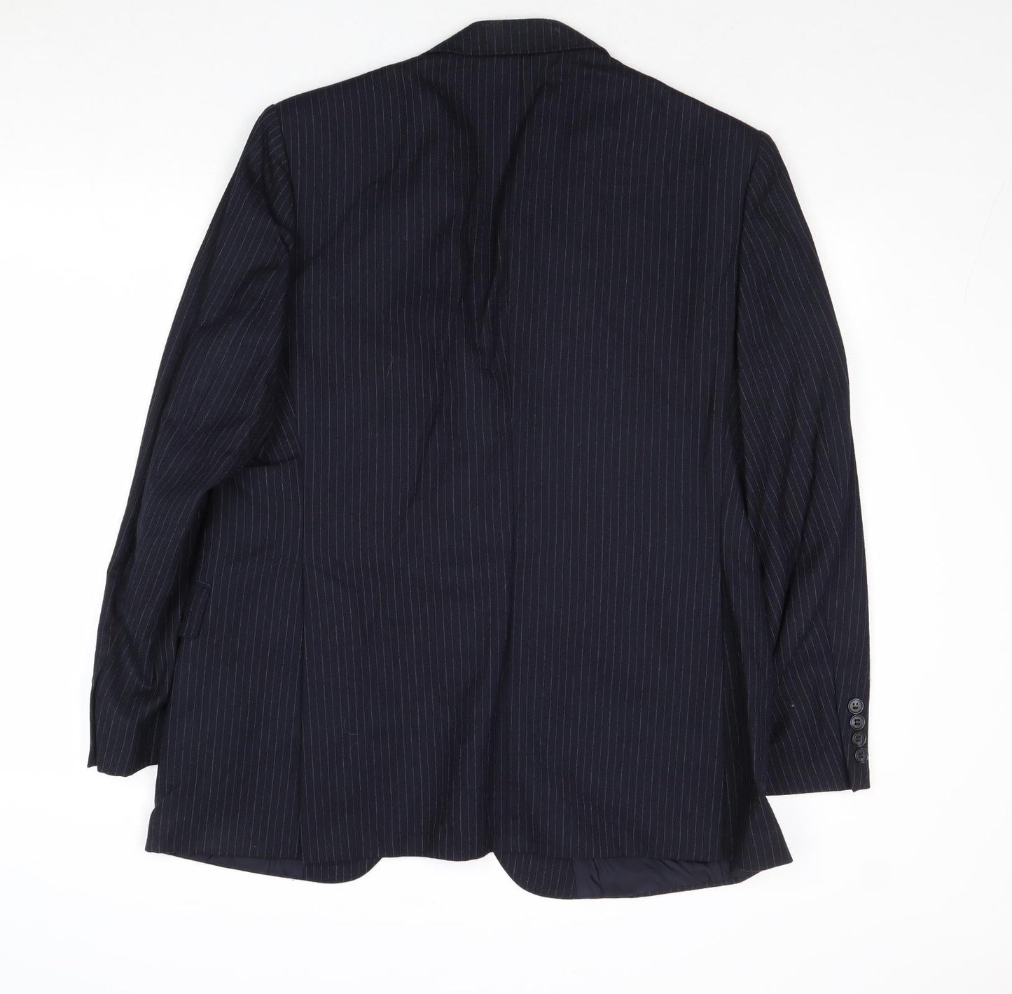 Mens UK Size 42 St Michael Regular Blue Suit Jacket