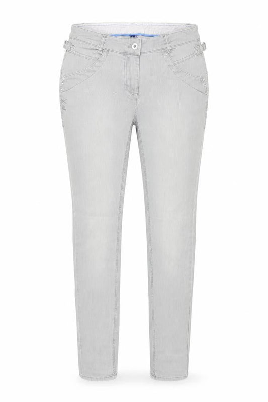 Womens UK Size 32 in Cecil Regular Fit Skinny Grey Jeans