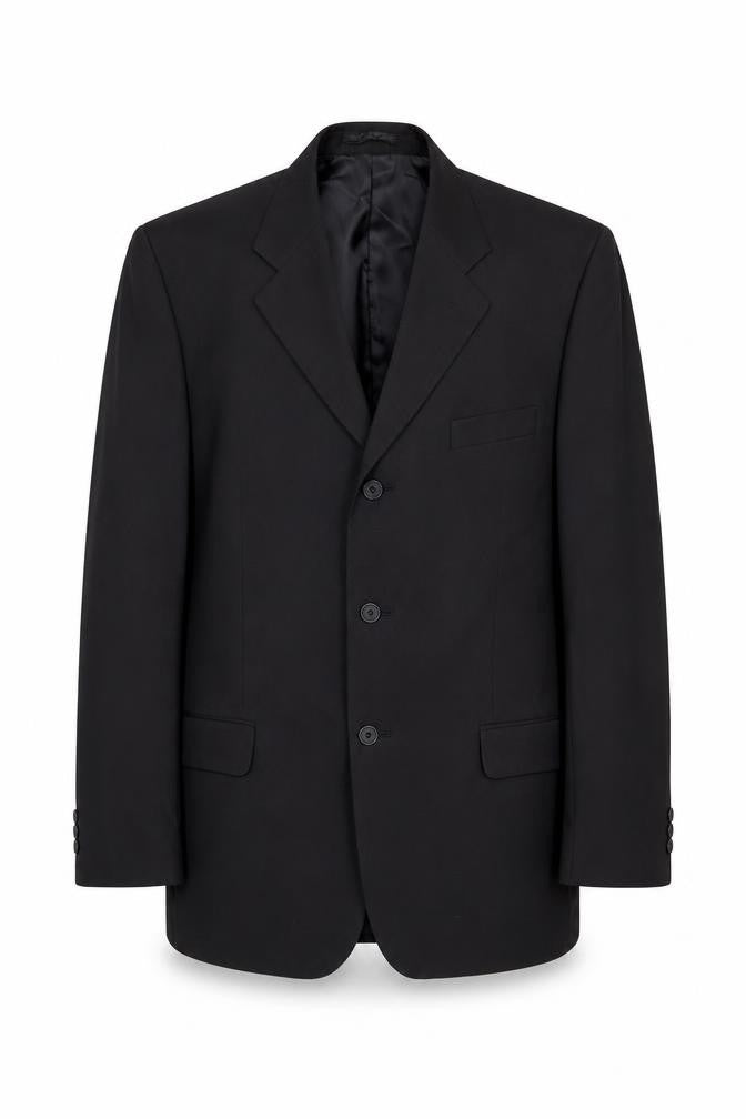 Mens UK Size 42 Butler & Webb Regular Black Suit Jacket