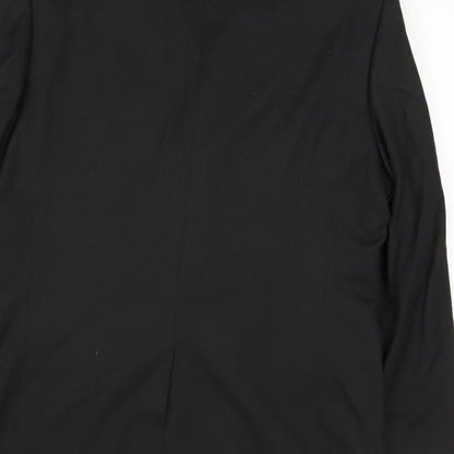 Mens UK Size 42 Butler & Webb Regular Black Suit Jacket