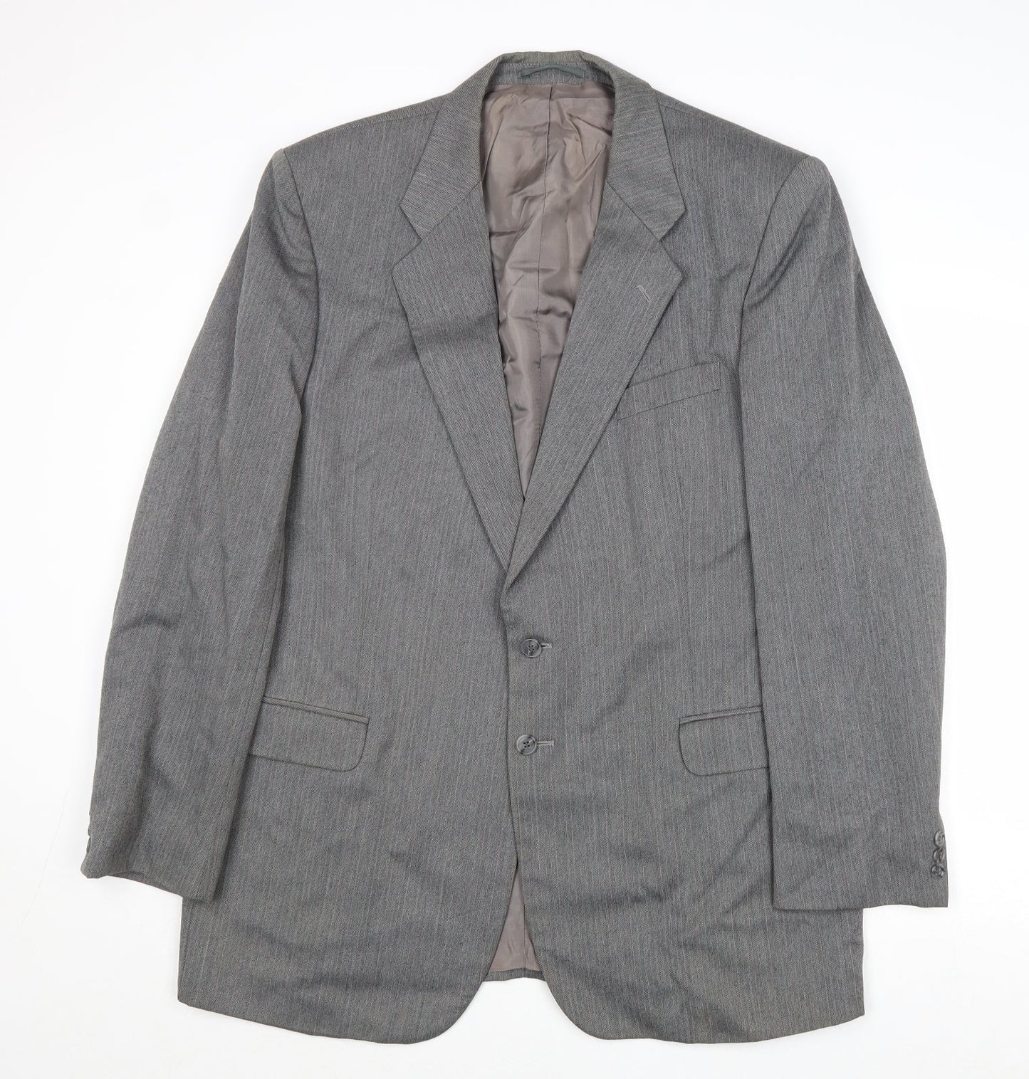 Mens UK Size 44 St Michael Regular Grey Suit Jacket