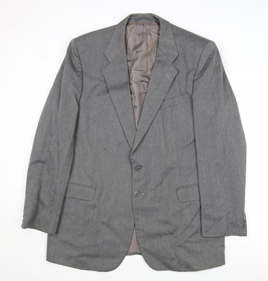 Mens UK Size 44 St Michael Regular Grey Suit Jacket