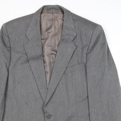 Mens UK Size 44 St Michael Regular Grey Suit Jacket