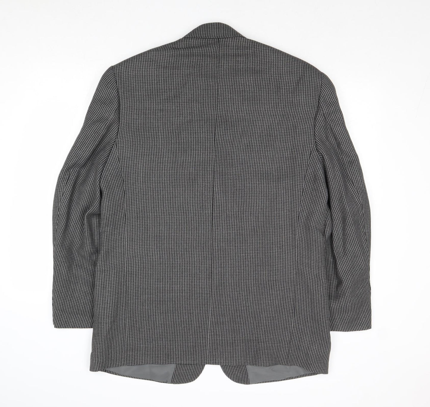 Mens UK Size 44 Classic Regular Grey Suit Jacket