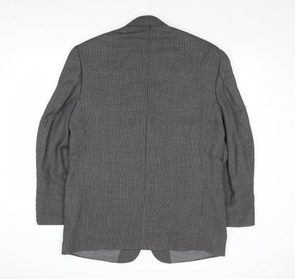 Mens UK Size 44 Classic Regular Grey Suit Jacket