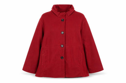 Gabriella Vicenza Womens Red Jacket Size 16 Button