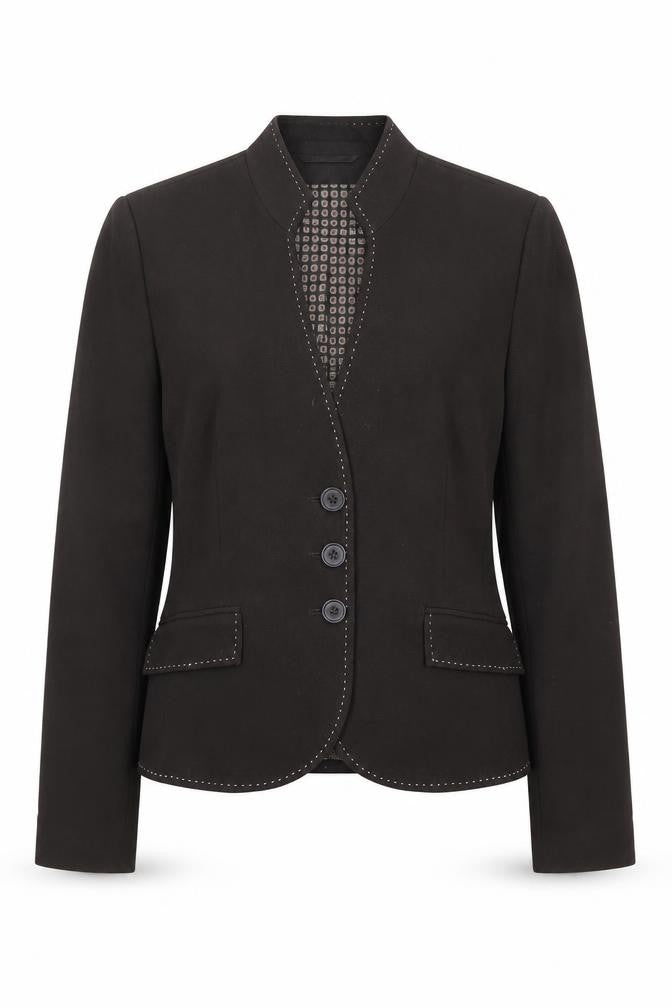 Womens UK Size 10 NEXT Regular Black Blazer