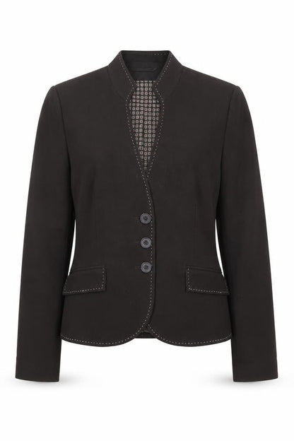 Womens UK Size 10 NEXT Regular Black Blazer