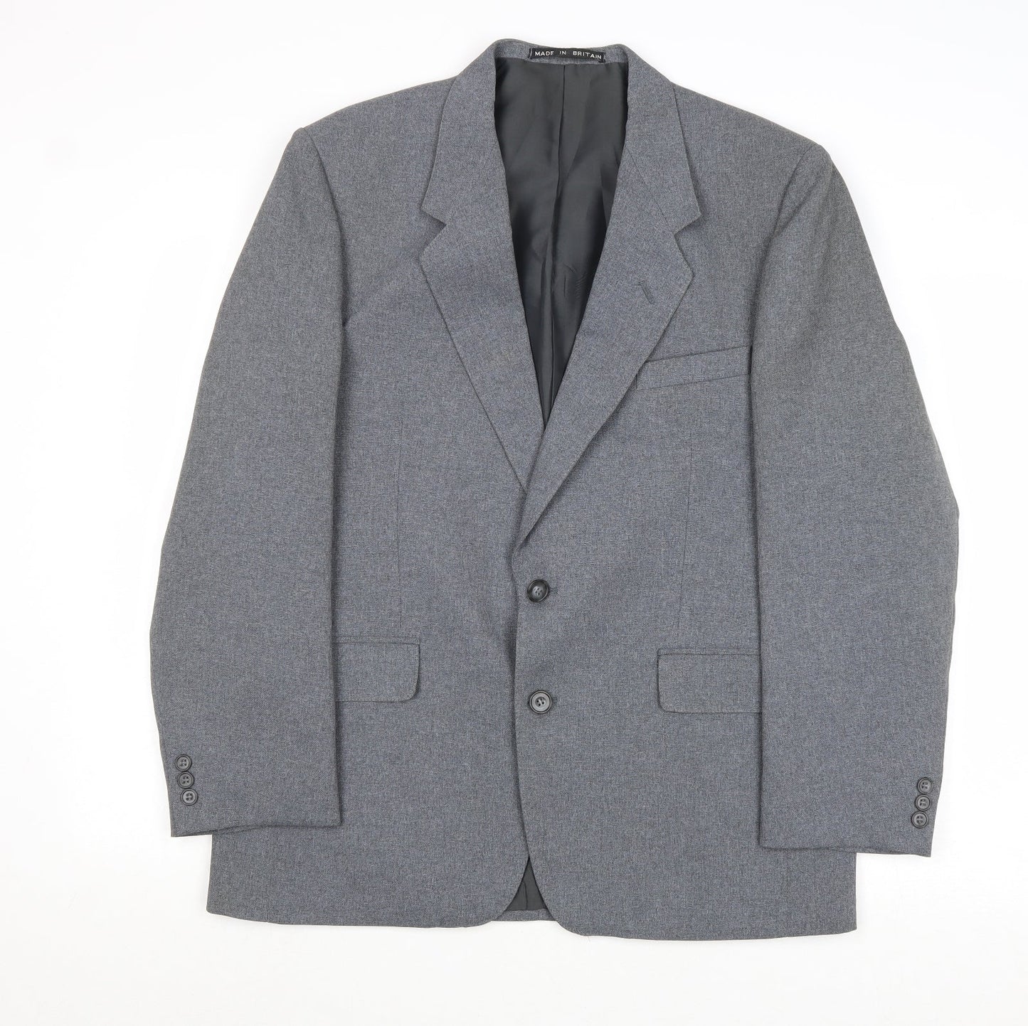Mens UK Size 40 Dunn & Co Regular Grey Suit Jacket