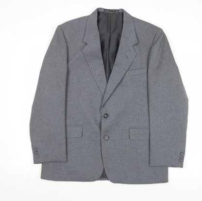 Mens UK Size 40 Dunn & Co Regular Grey Suit Jacket