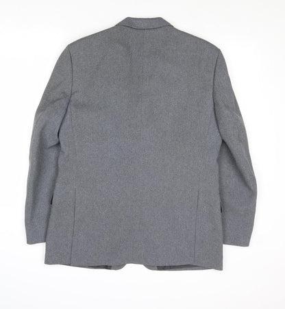 Mens UK Size 40 Dunn & Co Regular Grey Suit Jacket