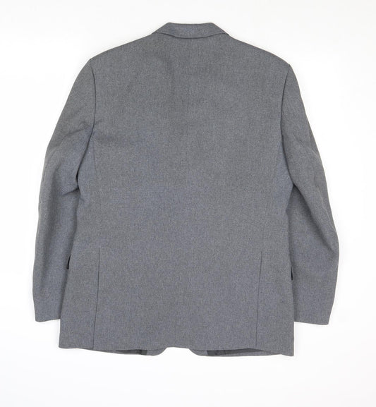 Mens UK Size 40 Dunn & Co Regular Grey Suit Jacket