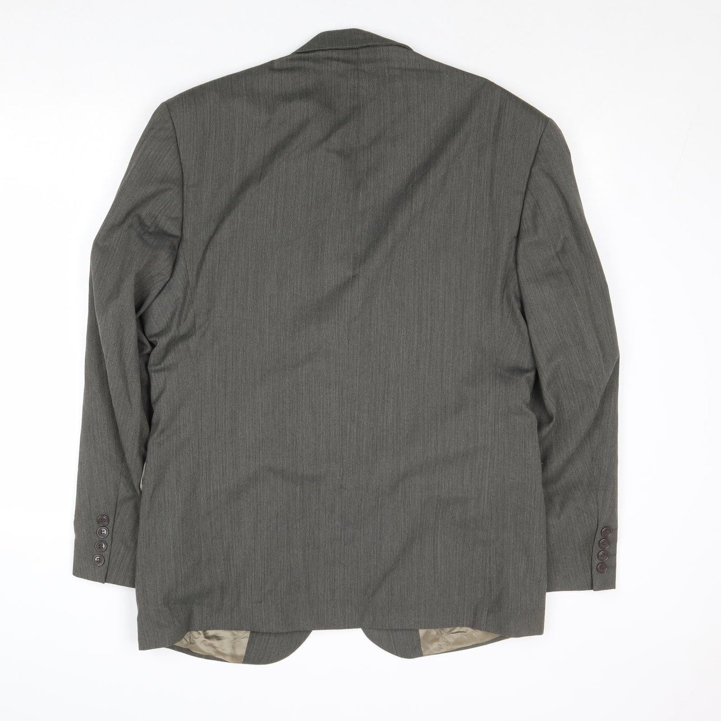 Mens UK Size 40 Hugo James Regular Grey Suit Jacket