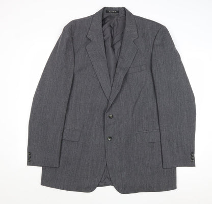Mens UK Size 44 St Michael Regular Grey Suit Jacket