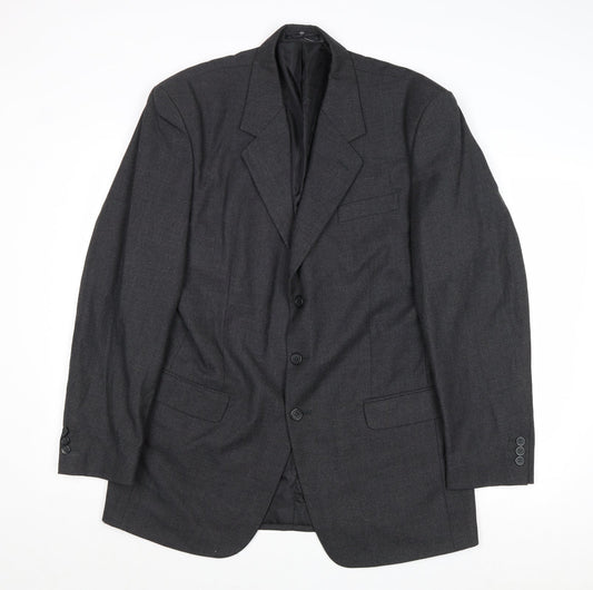 Mens UK Size 42 James Barry Regular Grey Suit Jacket