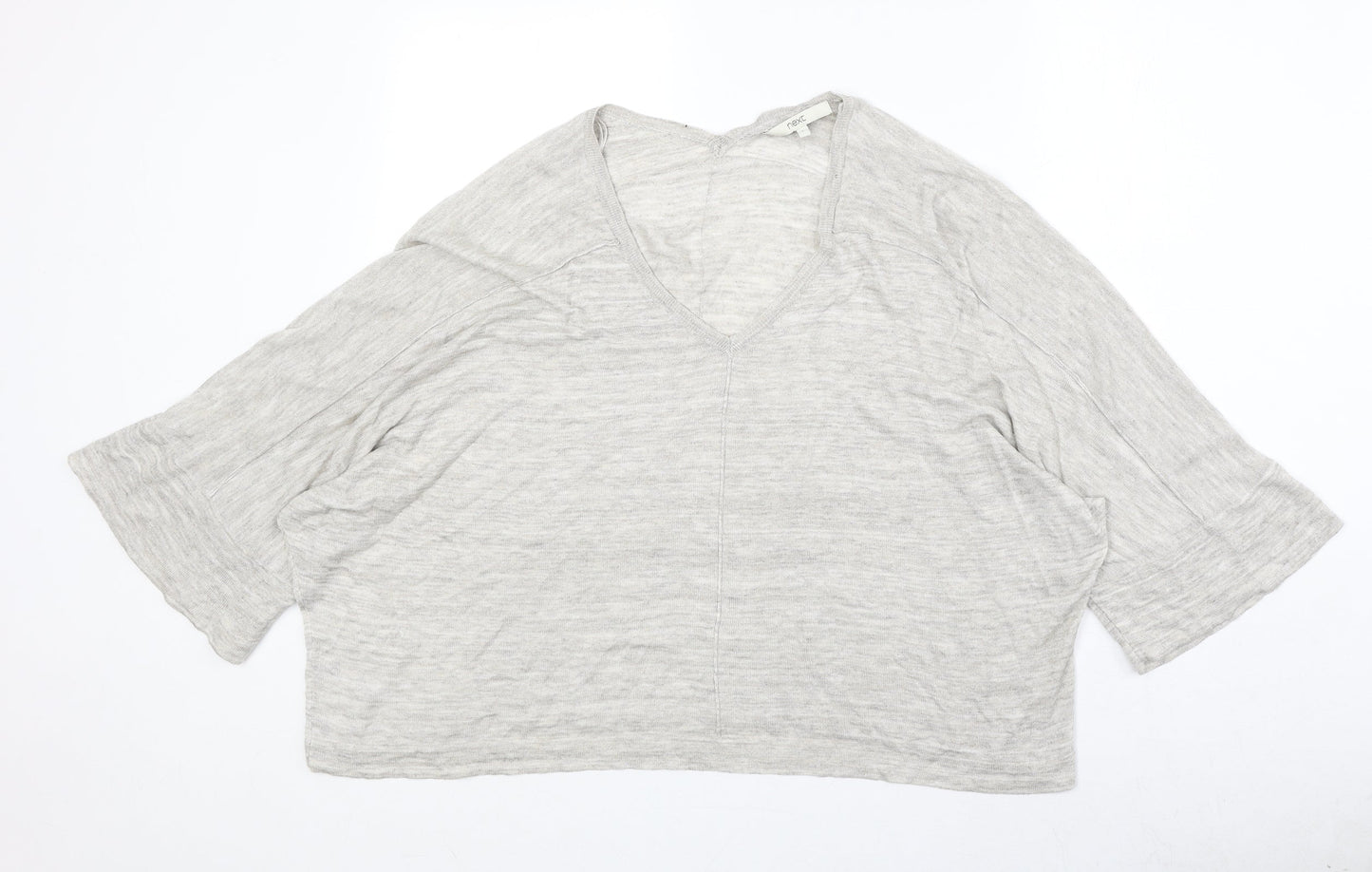 Womens UK Size L NEXT Grey Pullover Jumper