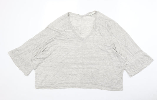 Womens UK Size L NEXT Grey Pullover Jumper