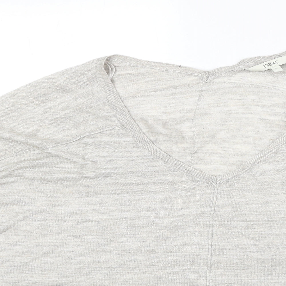 Womens UK Size L NEXT Grey Pullover Jumper