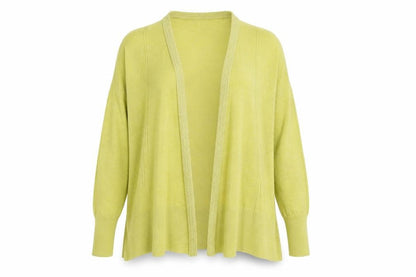 Womens UK Size 12 NEXT Yellow Cardigan Jumper