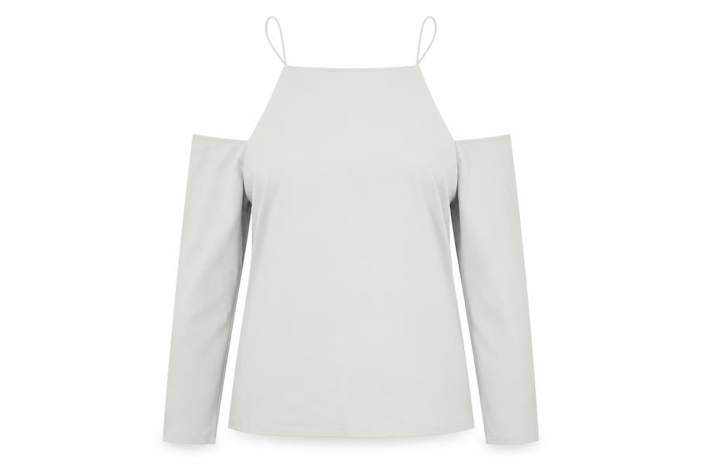 Womens UK Size 10 Lola May Green Basic Blouse