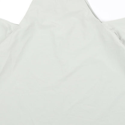Womens UK Size 10 Lola May Green Basic Blouse