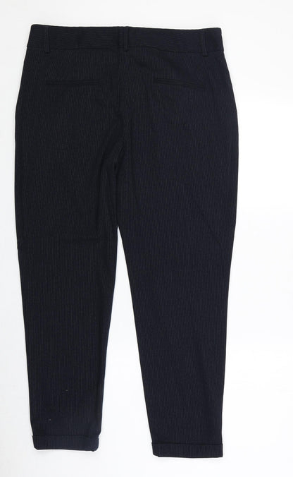 Womens UK Size 14 NEXT Regular Fit Dress Pants Blue Trousers