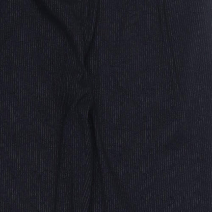 Womens UK Size 14 NEXT Regular Fit Dress Pants Blue Trousers