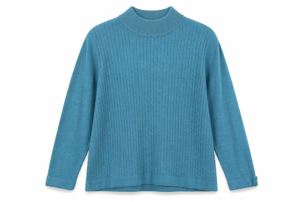 Womens UK Size L Bonmarché Blue Pullover Jumper