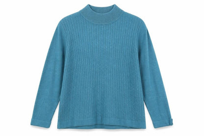Womens UK Size L Bonmarché Blue Pullover Jumper