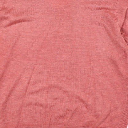Womens UK Size M EWM Pink Pullover Jumper