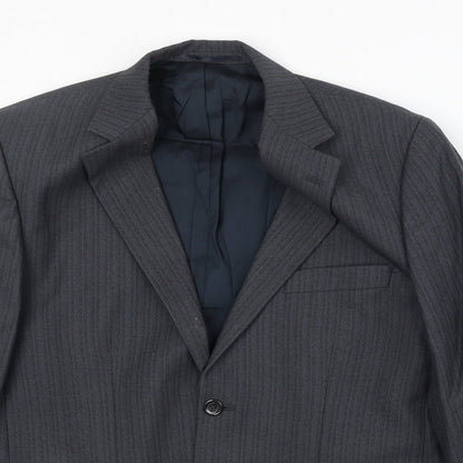 Mens UK Size 42 Wellington Regular Grey Suit Jacket