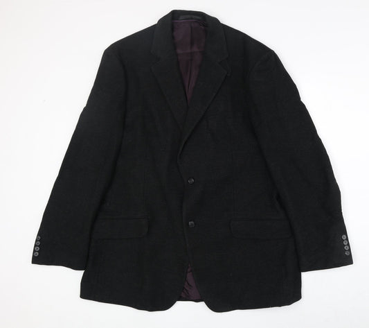 Mens UK Size 42 Marks and Spencer Regular Black Suit Jacket