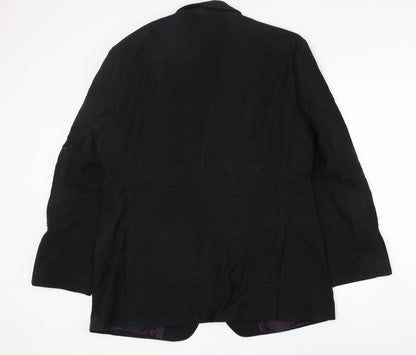 Mens UK Size 42 Marks and Spencer Regular Black Suit Jacket