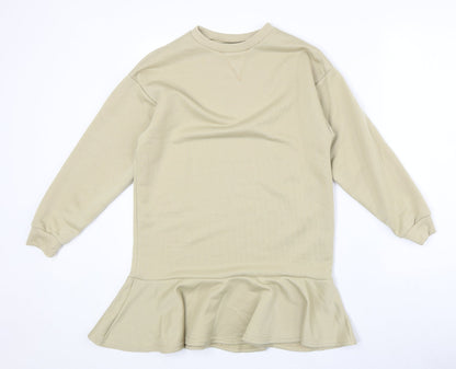 Womens UK Size 8 ASOS Beige Pullover Sweatshirt