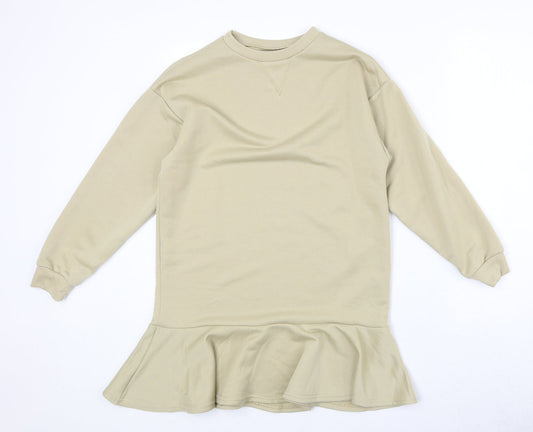 Womens UK Size 8 ASOS Beige Pullover Sweatshirt
