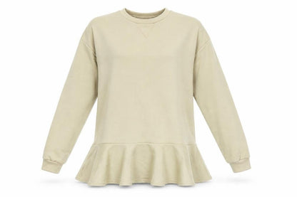 Womens UK Size 8 ASOS Beige Pullover Sweatshirt