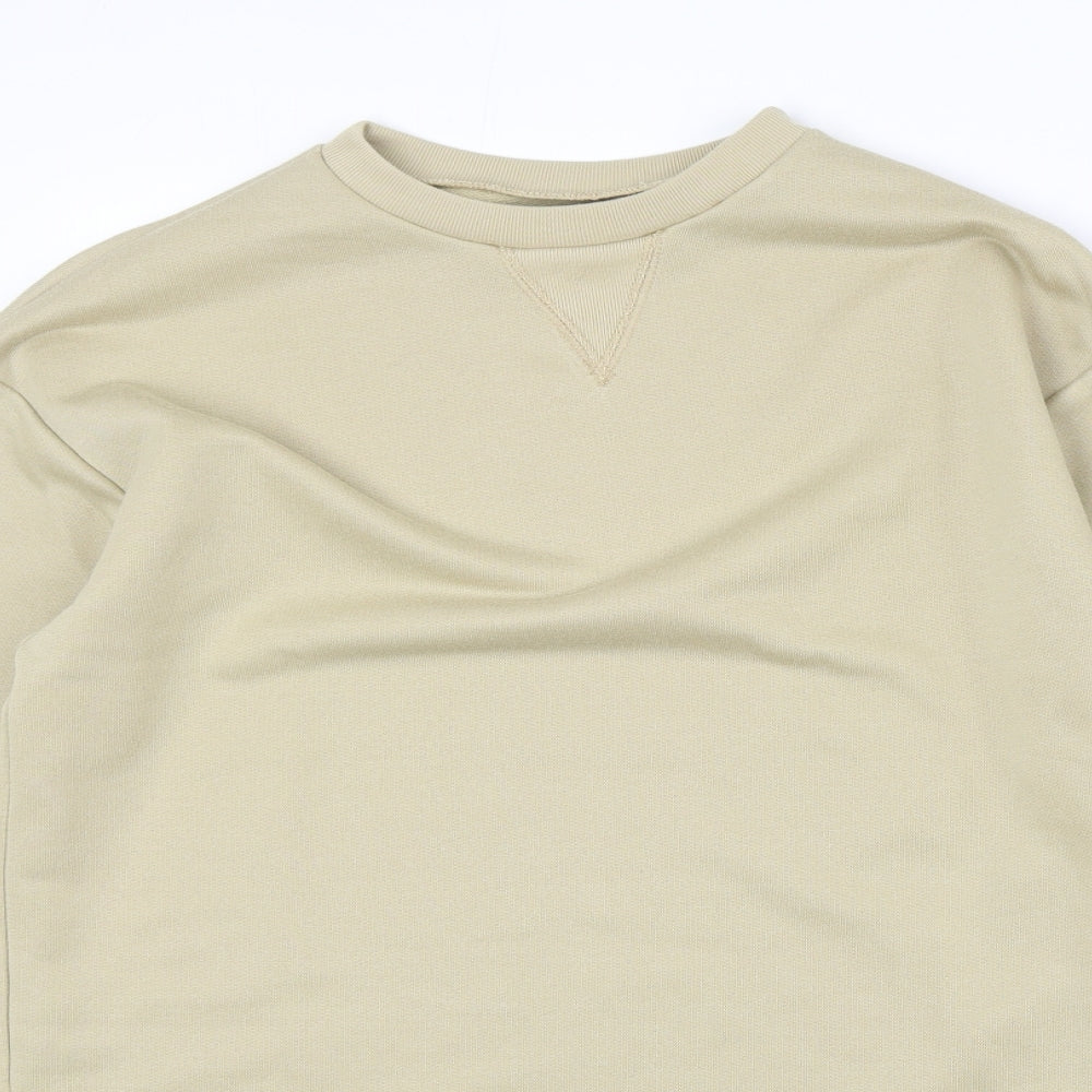 Womens UK Size 8 ASOS Beige Pullover Sweatshirt