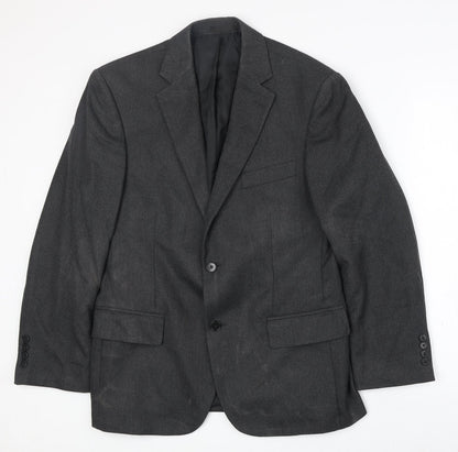 Mens UK Size 38 Marks and Spencer Regular Grey Suit Jacket