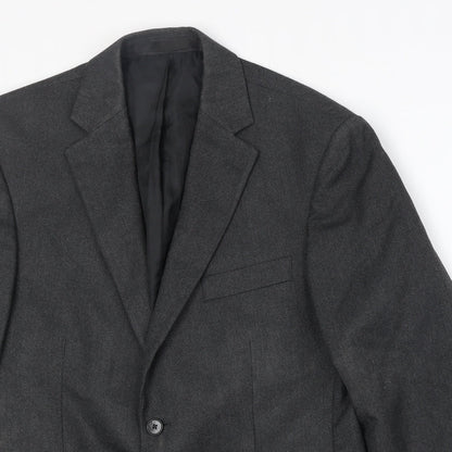 Mens UK Size 38 Marks and Spencer Regular Grey Suit Jacket