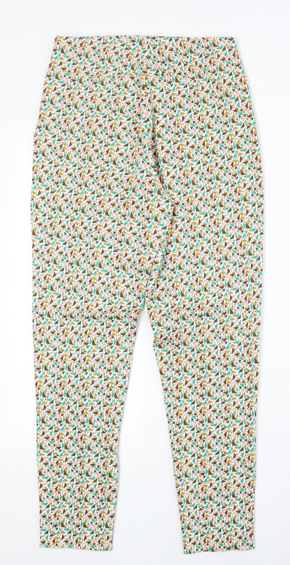 Womens UK Size 8 Louche Regular Fit  Multicoloured Trousers