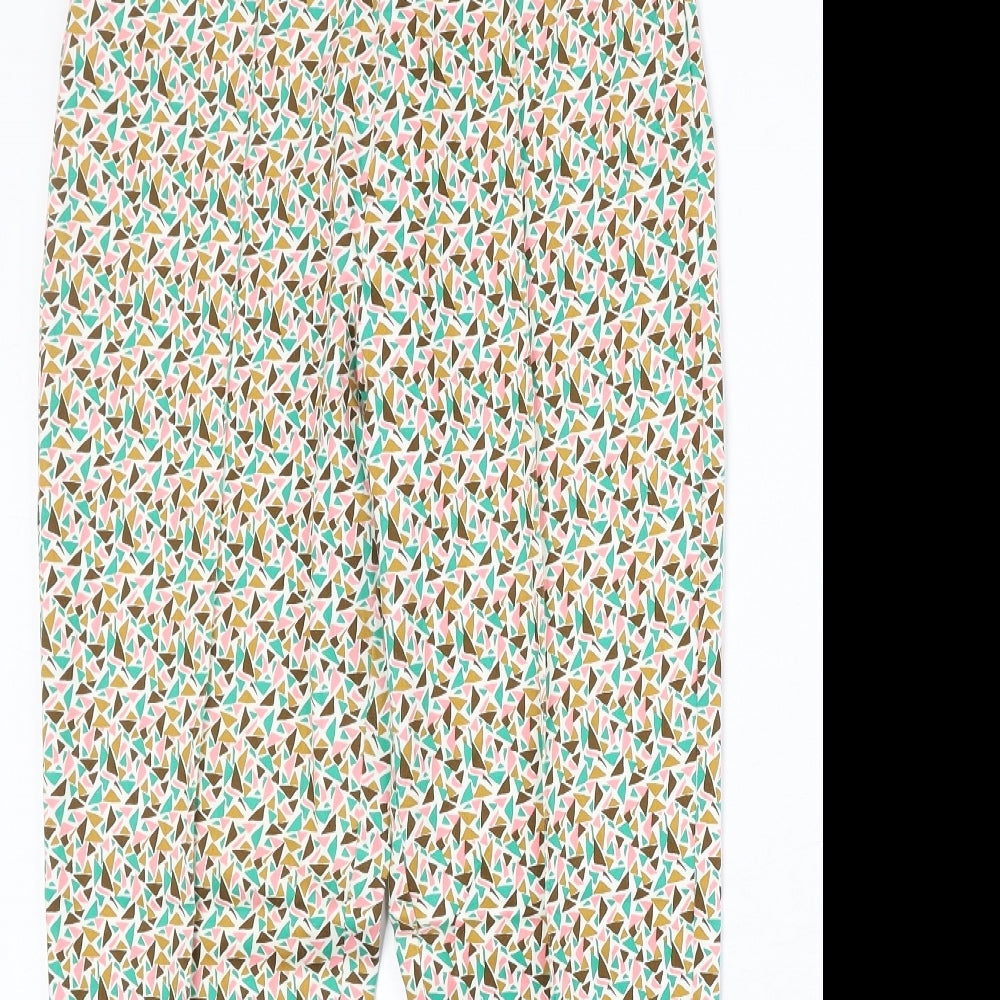 Womens UK Size 8 Louche Regular Fit  Multicoloured Trousers