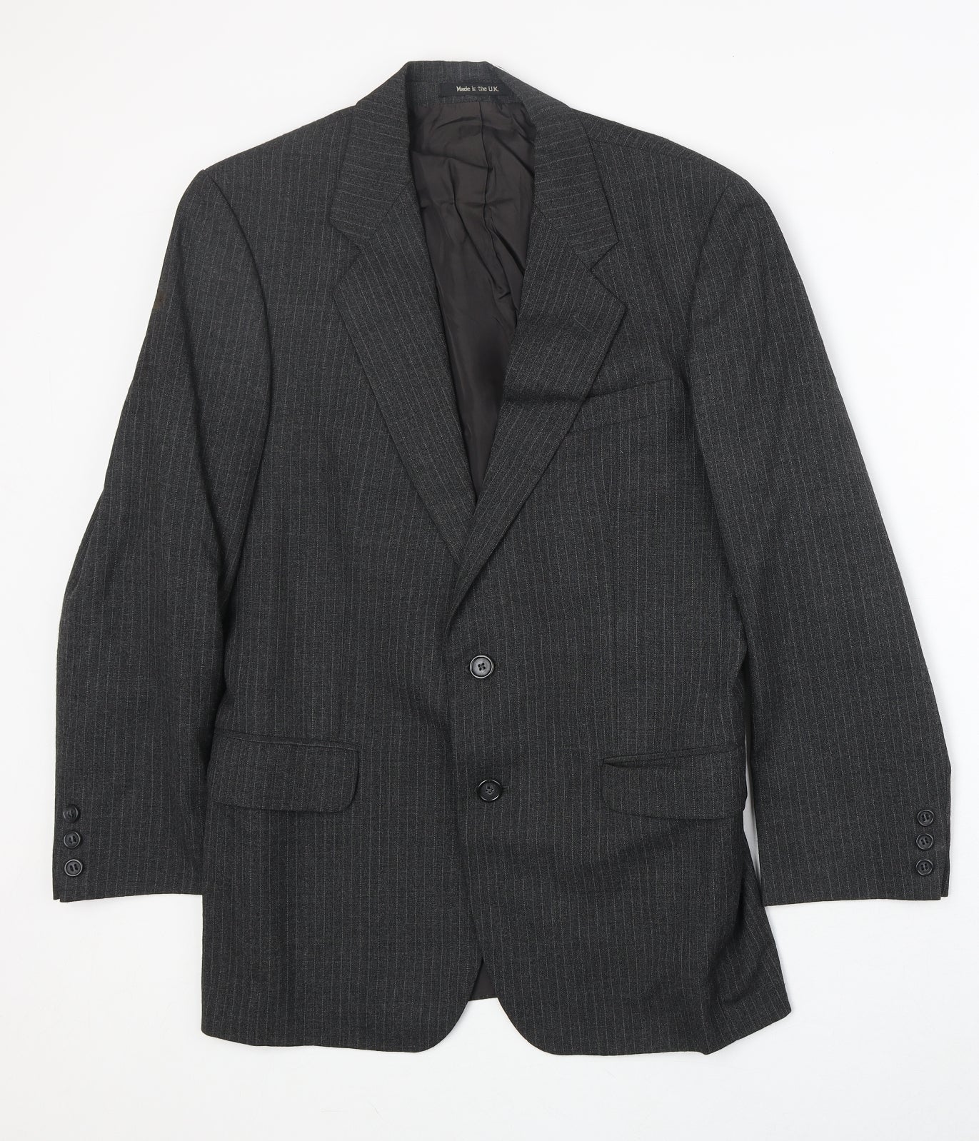 Mens UK Size 38 Marks and Spencer Regular Grey Suit Jacket