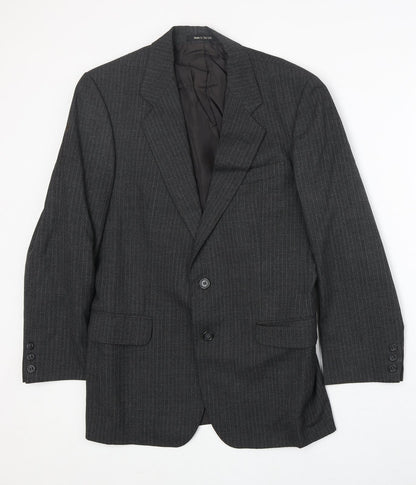 Mens UK Size 38 Marks and Spencer Regular Grey Suit Jacket