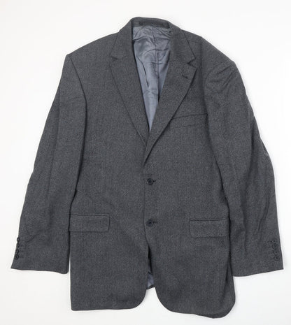 Mens UK Size 42 Marks and Spencer Regular Blue Suit Jacket