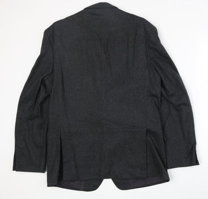 Mens UK Size 40 Burton Regular Grey Suit Jacket