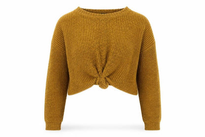 Womens UK Size M New Look Yellow Pullover Jumper